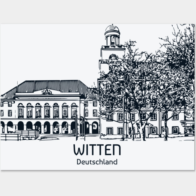 Witten - Deutschland Wall Art by Lakeric