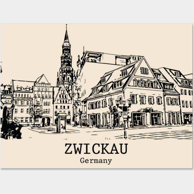 Zwickau - Germany Wall Art by Lakeric