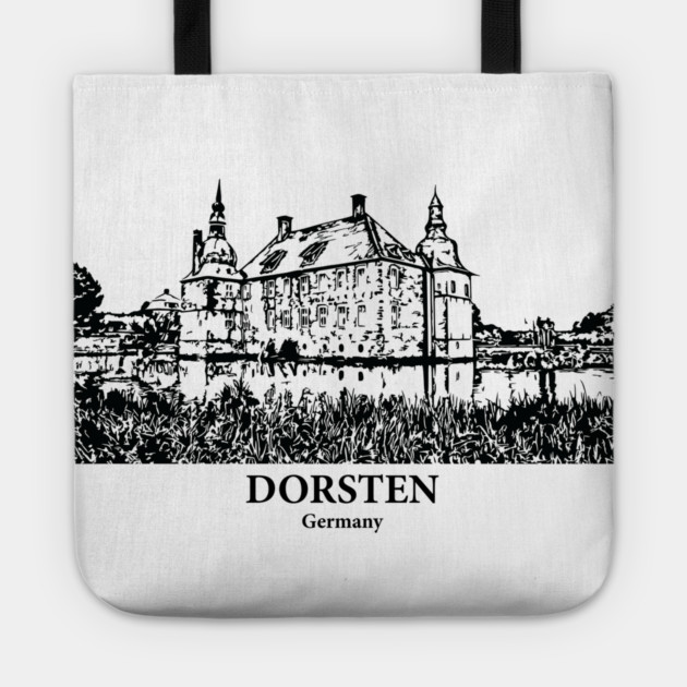 Dorsten - Germany Tote by Lakeric