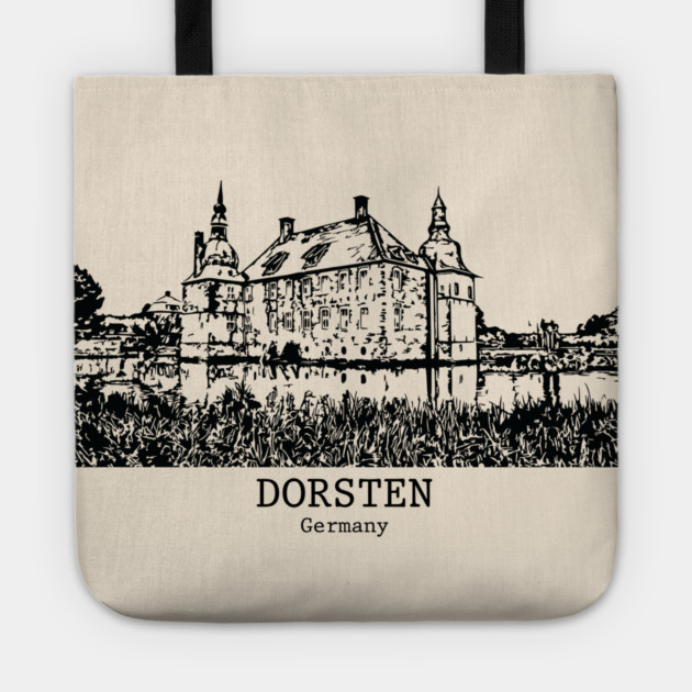 Dorsten - Germany Tote by Lakeric