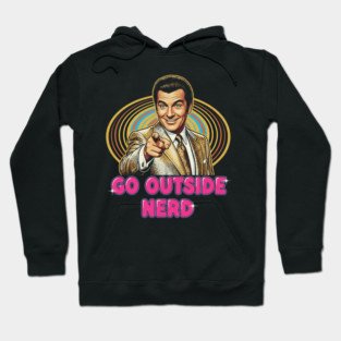 Comedy - Go Outside Nerd Hoodie