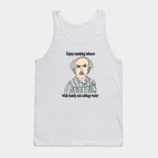 WILLY WONKA GRANDPA JOE FAN ART Tank Top