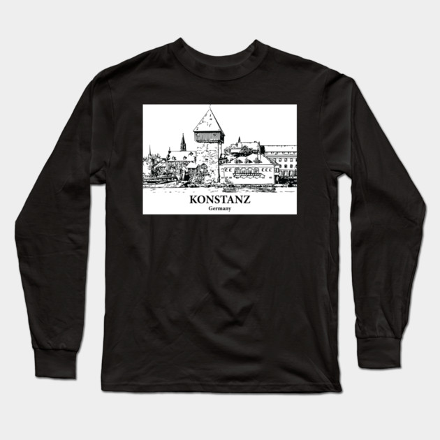 Konstanz - Germany Long Sleeve T-Shirt by Lakeric