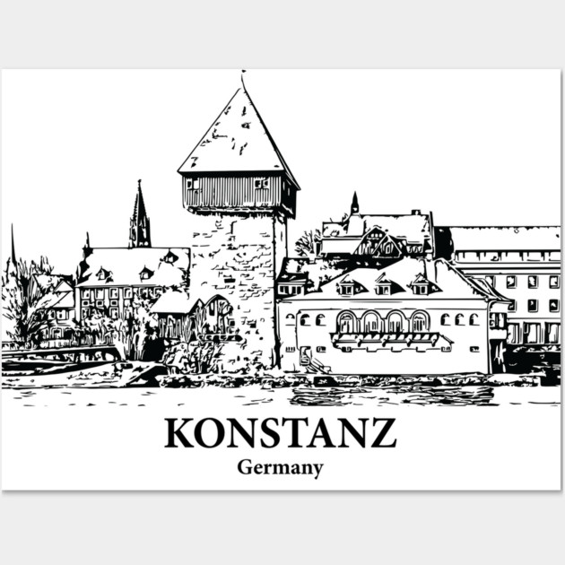 Konstanz - Germany Wall Art by Lakeric