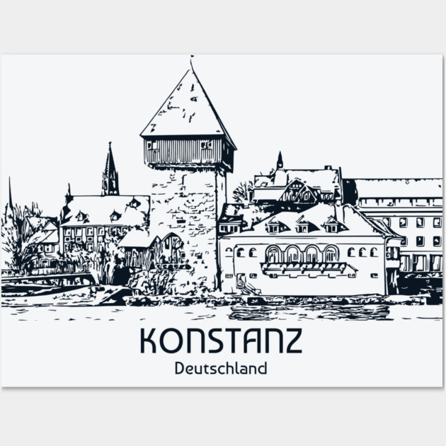 Konstanz - Deutschland Wall Art by Lakeric