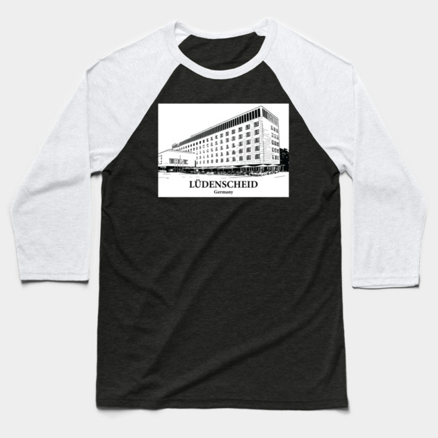 Luedenscheid - Germany Baseball T-Shirt by Lakeric