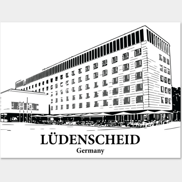 Luedenscheid - Germany Wall Art by Lakeric