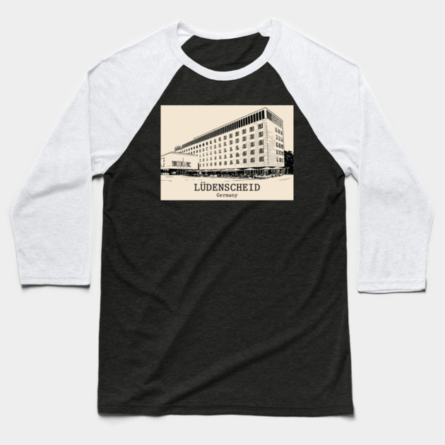 Luedenscheid - Germany Baseball T-Shirt by Lakeric
