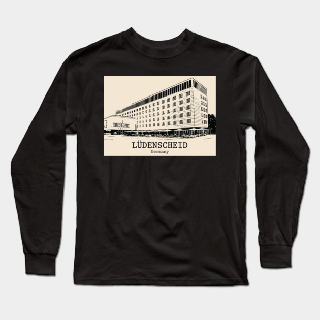 Luedenscheid - Germany Long Sleeve T-Shirt by Lakeric