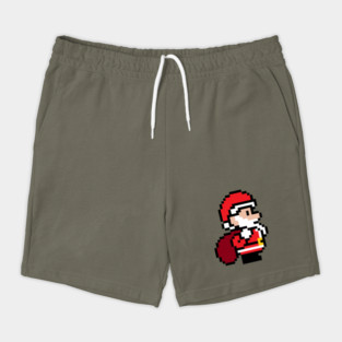 8-bit Christmas Santa Claus Shorts