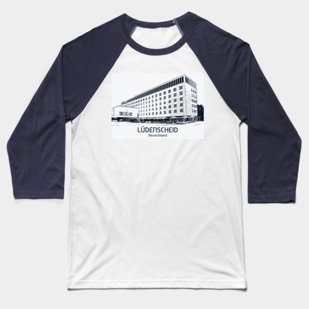 Lüdenscheid - Deutschland Baseball T-Shirt by Lakeric