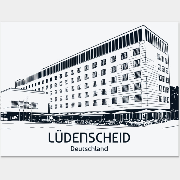 Lüdenscheid - Deutschland Wall Art by Lakeric
