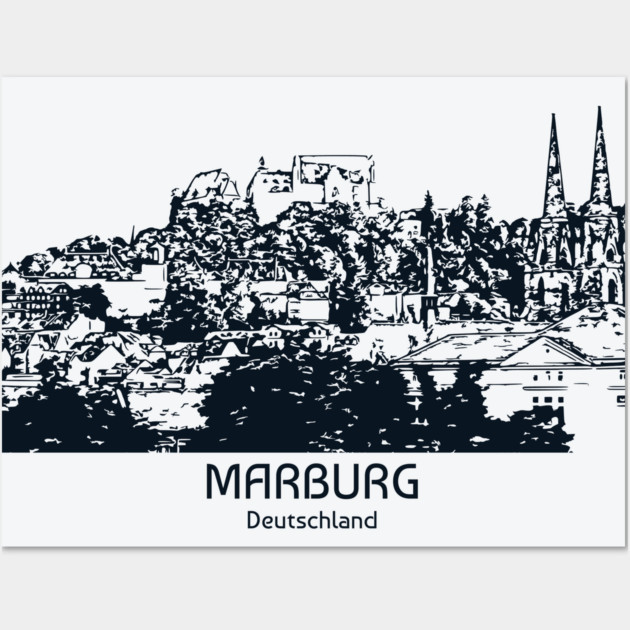 Marburg - Deutschland Wall Art by Lakeric