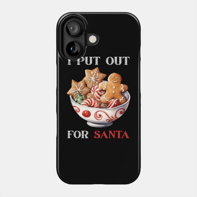 Funny-Christmas Phone Case by Creatifly Graphic Tees