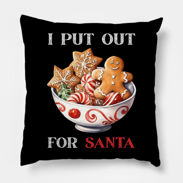 Funny-Christmas Pillow by Creatifly Graphic Tees