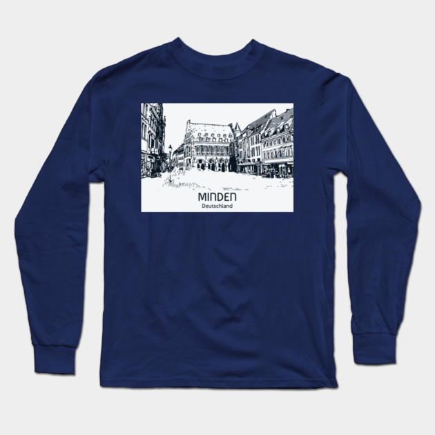 Minden - Deutschland Long Sleeve T-Shirt by Lakeric