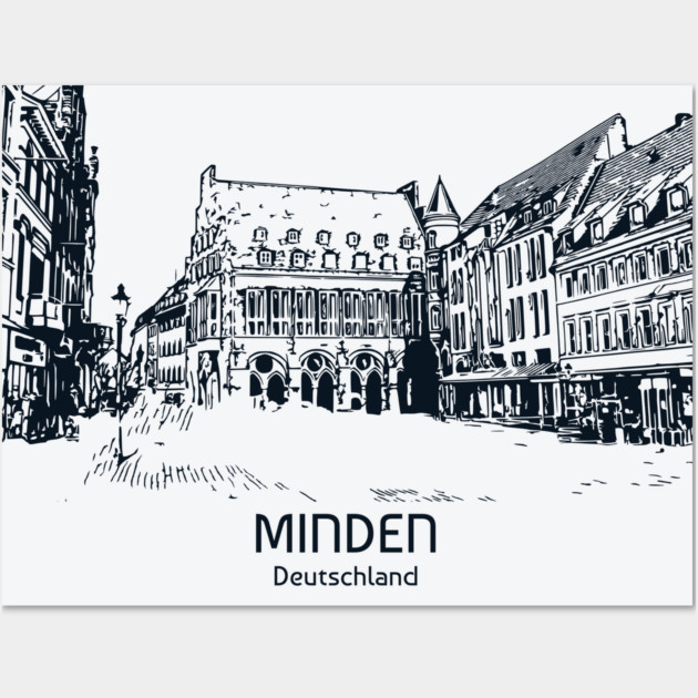 Minden - Deutschland Wall Art by Lakeric