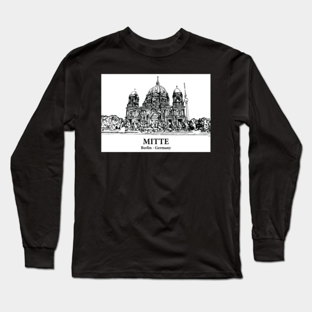 Mitte - Germany Long Sleeve T-Shirt by Lakeric
