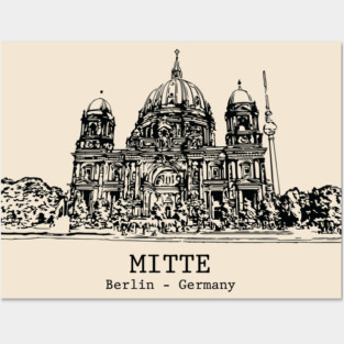 Mitte - Germany Posters and Art