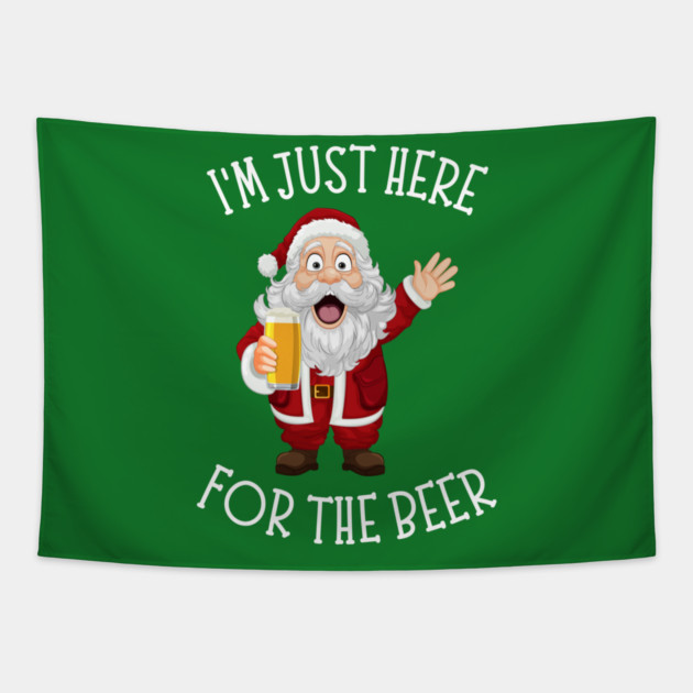 Funny-Christmas Tapestry by Creatifly Graphic Tees