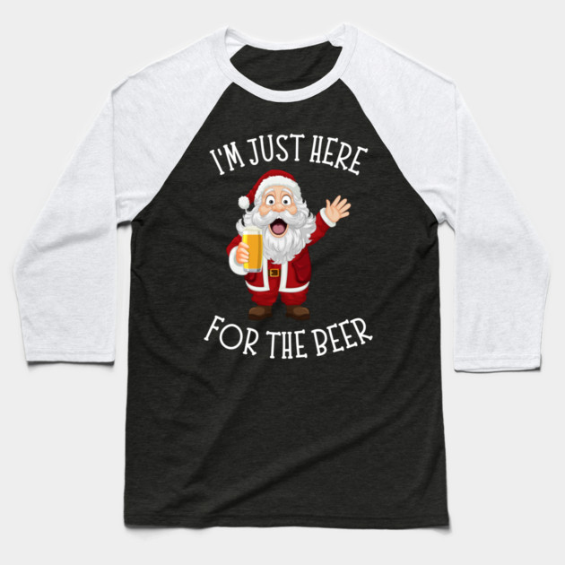 Funny-Christmas Baseball T-Shirt by Creatifly Graphic Tees