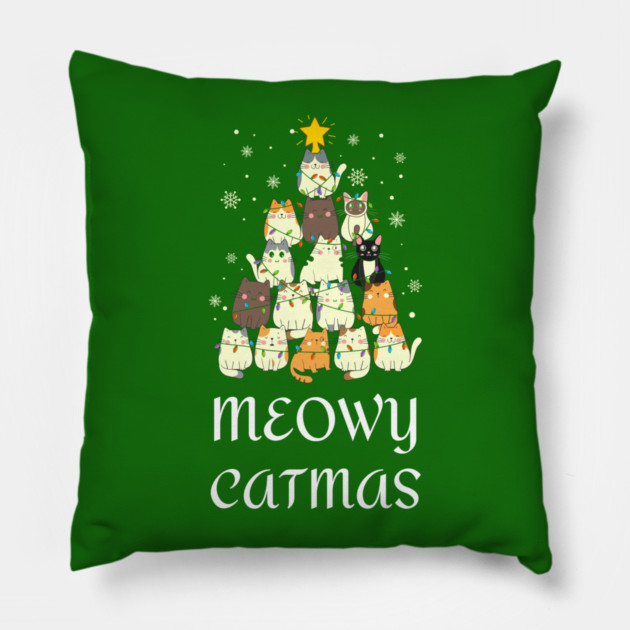 Funny-Christmas Pillow by Creatifly Graphic Tees