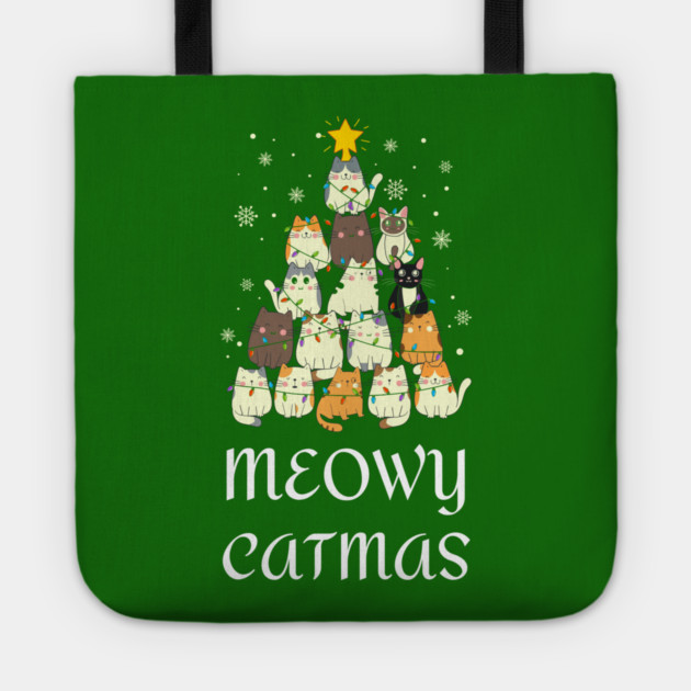 Funny-Christmas Tote by Creatifly Graphic Tees