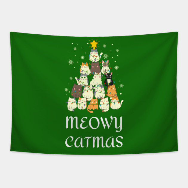 Funny-Christmas Tapestry by Creatifly Graphic Tees