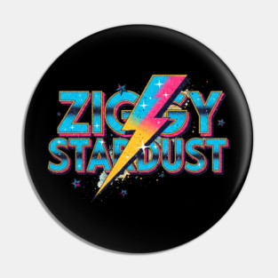 Ziggy Stardust Pin