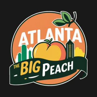 Atlanta-The Big Peach Clothing & Swag T-Shirt