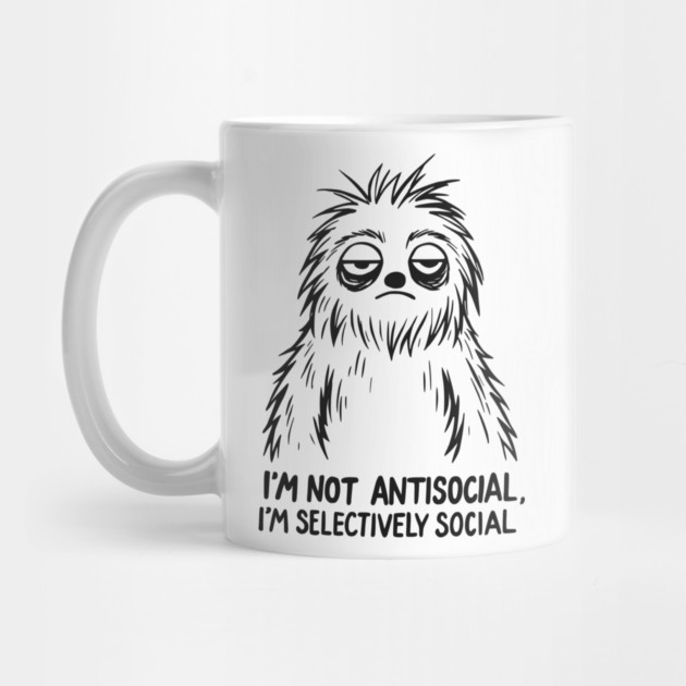 Sarcastic Goth Emo Antisocial T-Shirt by TurnEffect