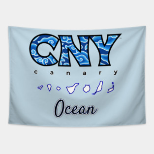 CNY Ocean – Blue Waves Edition Tapestry