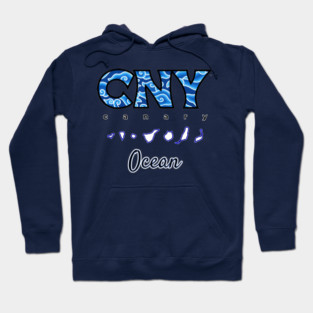 CNY Ocean – Blue Waves Edition Hoodie