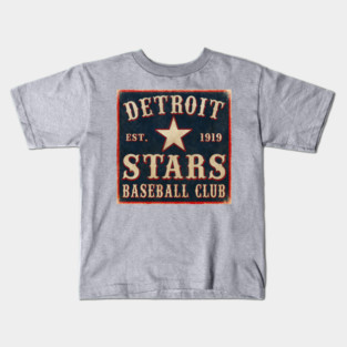 Detroit Stars - Negro Baseball Team Kids T-Shirt
