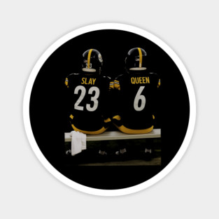 Steelers Football Magnet