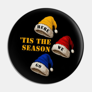 Steelers Football Pin