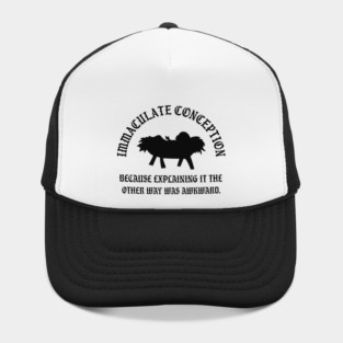 Immaculate Conception Because Explaining It The Other Way Was Awkward Hat