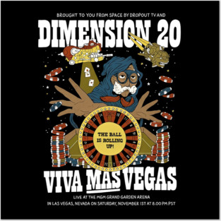 dimension 20 merch Posters and Art