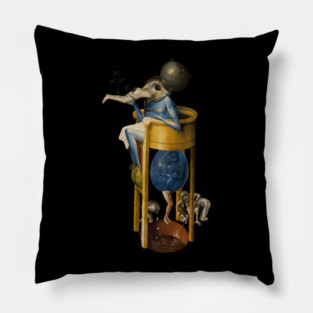 Hieronymus Bosch - Devil On Night Chair Pillow