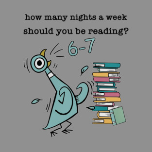 How Many Nights A Week Should You Be Reading 6-7 Pigeon-Elephant-Piggie Children's Books Bag