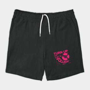 Turn The Volume Up Neon Noise Shorts