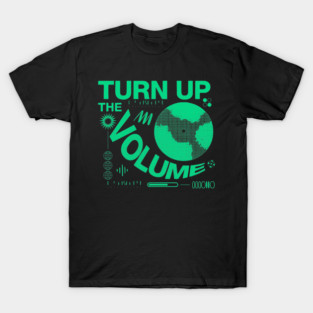 Turn The Volume Up Electric Pulse T-Shirt