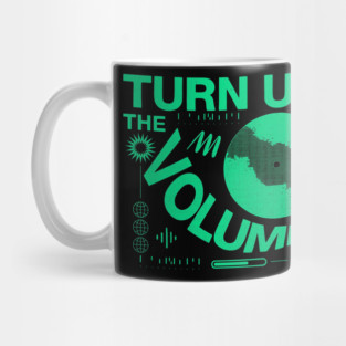Turn The Volume Up Electric Pulse Mug
