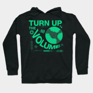 Turn The Volume Up Electric Pulse Hoodie
