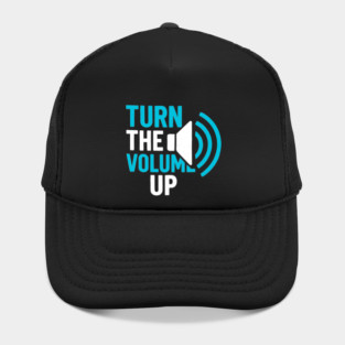 Turn The Volume Up Soundwave Signal Hat