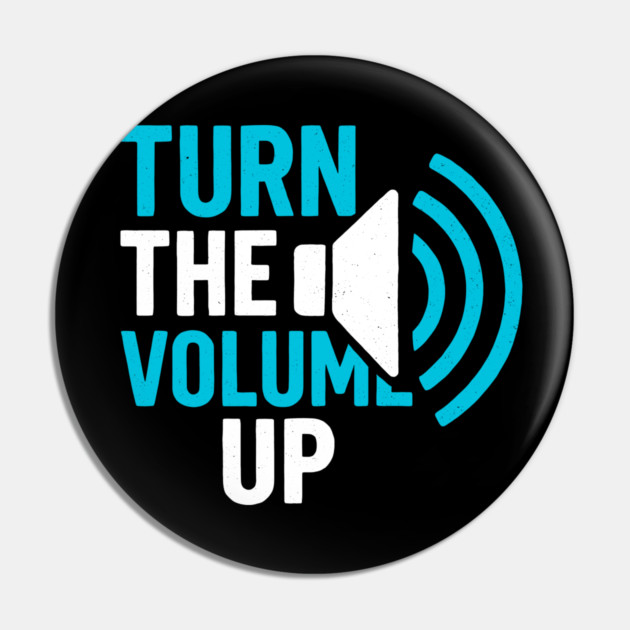 Turn The Volume Up Soundwave Signal Pin by Shit Post Hero