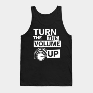 Turn The Volume Up Analog Revival Tank Top