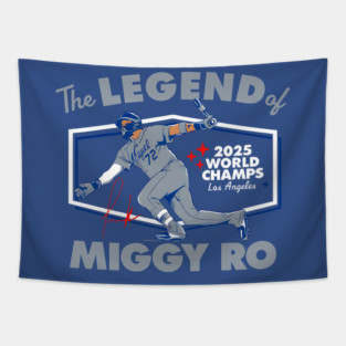 Dodgers Miguel Rojas World Series 2025 Tapestry