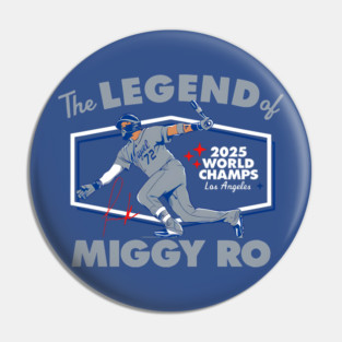 Dodgers Miguel Rojas World Series 2025 Pin
