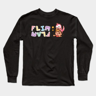 Flamingos Flims Flams Youtube Long Sleeve T-Shirt